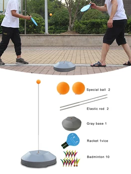 Portable Table Tennis Training Set Non-slip Base Table Tennis Soft Shaft With 2 Rackets Ping Pong Practice Trainer For Kid Adult
Portable Table Tennis Training Set Non-slip Base Table Tennis Soft Shaft With 2 Rackets Ping Pong Practice Trainer For Kid Adult