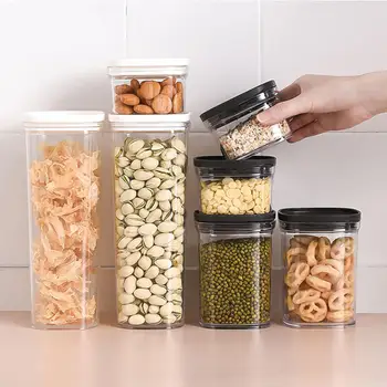 Food Storage Container Food Canister Keep Fresh New Clear Container Grain Storage Multi-Capacity Kitchen Supplies
Food Storage Container Food Canister Keep Fresh New Clear Container Grain Storage Multi-Capacity Kitchen Supplies
