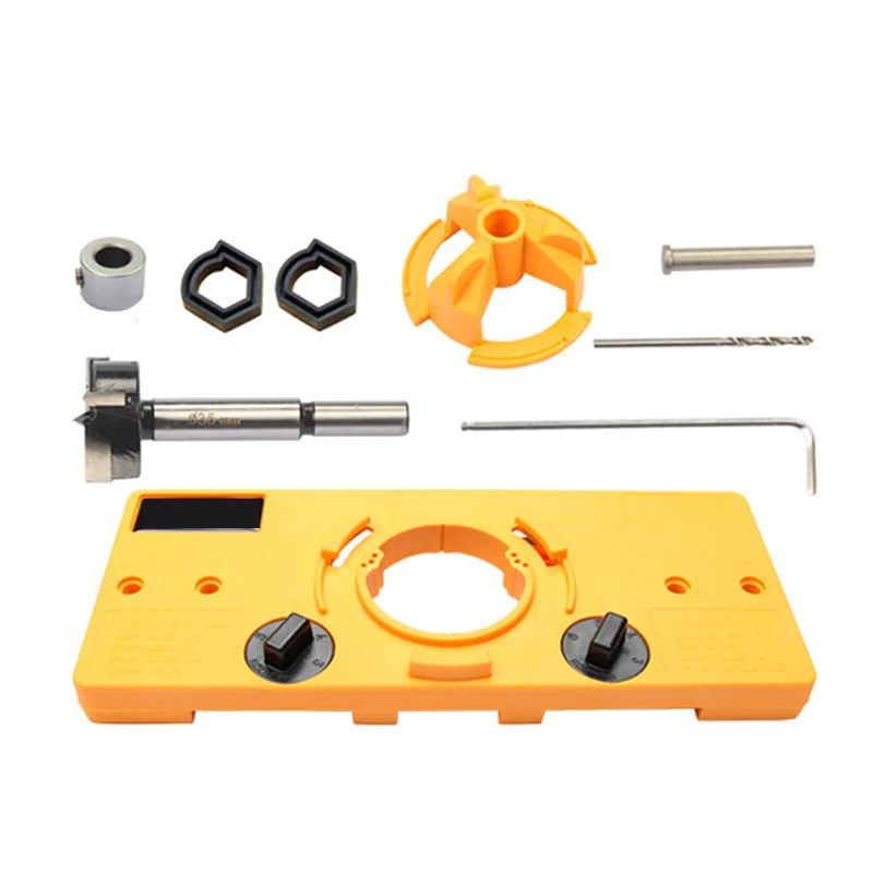 35mm Hinge Boring Drill Guide Door Hole Punch Locator Jig C-type Pliers Kit Hinge Hole Punch Aperture Limiting Aids Opener
35mm Hinge Boring Drill Guide Door Hole Punch Locator Jig C-type Pliers Kit Hinge Hole Punch Aperture Limiting Aids Opener