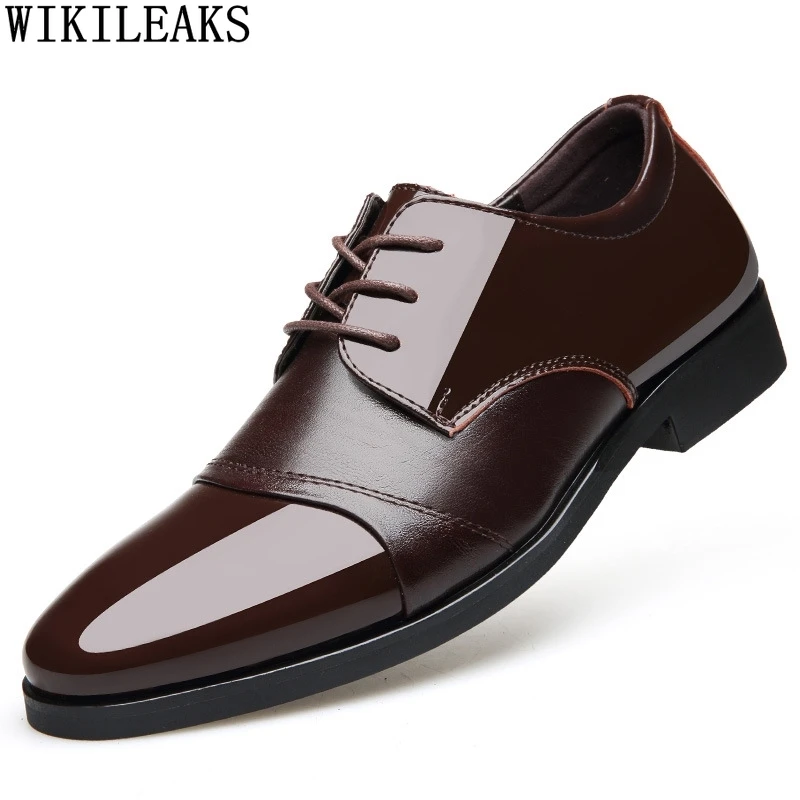 Office 2024 Oxford Wedding Shoes for Men Formal Brown Shoes Men Dress Shoes for Men Patent Leather Business Suit Zapatos Hombre
Office 2024 Oxford Wedding Shoes for Men Formal Brown Shoes Men Dress Shoes for Men Patent Leather Business Suit Zapatos Hombre