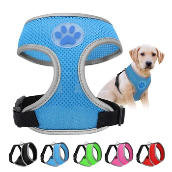Breathable Mesh Dog Harness Reflective Pet Puppy Harness for Small Dogs Cat Dog Vest Adjustable For Chihuahua Yorkshire S M L
Breathable Mesh Dog Harness Reflective Pet Puppy Harness for Small Dogs Cat Dog Vest Adjustable For Chihuahua Yorkshire S M L