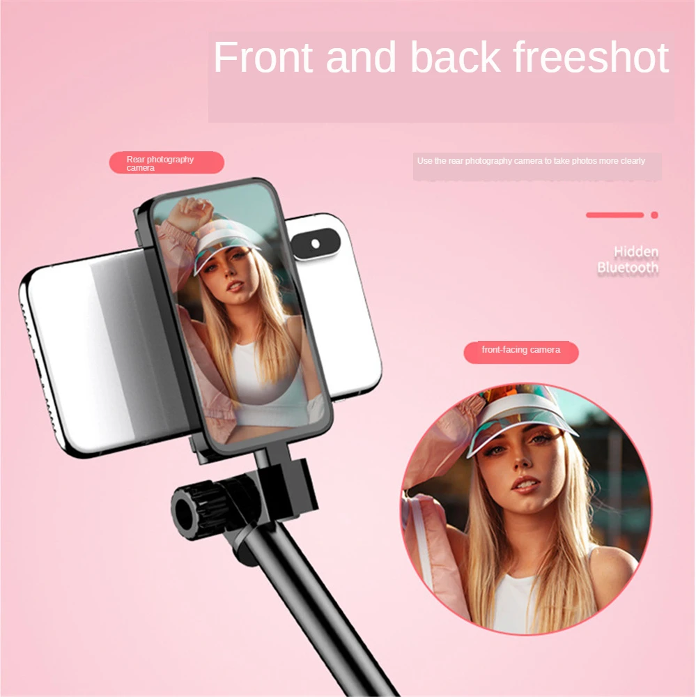 Mobile Phone Tripod Selfie Stick Wireless Bluetooth Carrier Phone Holder Support Multi-device Compatibility For Phone
Mobile Phone Tripod Selfie Stick Wireless Bluetooth Carrier Phone Holder Support Multi-device Compatibility For Phone
