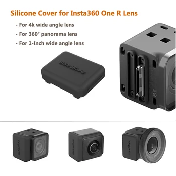 Silicone Lens Cover for Insta360 One R Camera Dustproof Cap Wide Angle Lens 4K 1-inch Panorama Lens Protector Camera Accessories
Silicone Lens Cover for Insta360 One R Camera Dustproof Cap Wide Angle Lens 4K 1-inch Panorama Lens Protector Camera Accessories