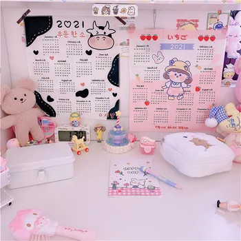 Room Decoration cartoon Decoration Illustration 2021 Calendar Hanging Cloth Small Simple Decorative Calendar Cloth
Room Decoration cartoon Decoration Illustration 2021 Calendar Hanging Cloth Small Simple Decorative Calendar Cloth