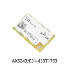 E31-433T17S3 AX5243 433MHz rf module ISM 17dBm UART FEC 2.0km Wireless Transceiver Transmitter Receiver module
E31-433T17S3 AX5243 433MHz rf module ISM 17dBm UART FEC 2.0km Wireless Transceiver Transmitter Receiver module