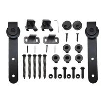 1set Mini Sliding Barn Door Hardware Cabinet Hanging Rail Set Smooth Silent Carbon Steel Black Durable Home Door Hardware
1set Mini Sliding Barn Door Hardware Cabinet Hanging Rail Set Smooth Silent Carbon Steel Black Durable Home Door Hardware