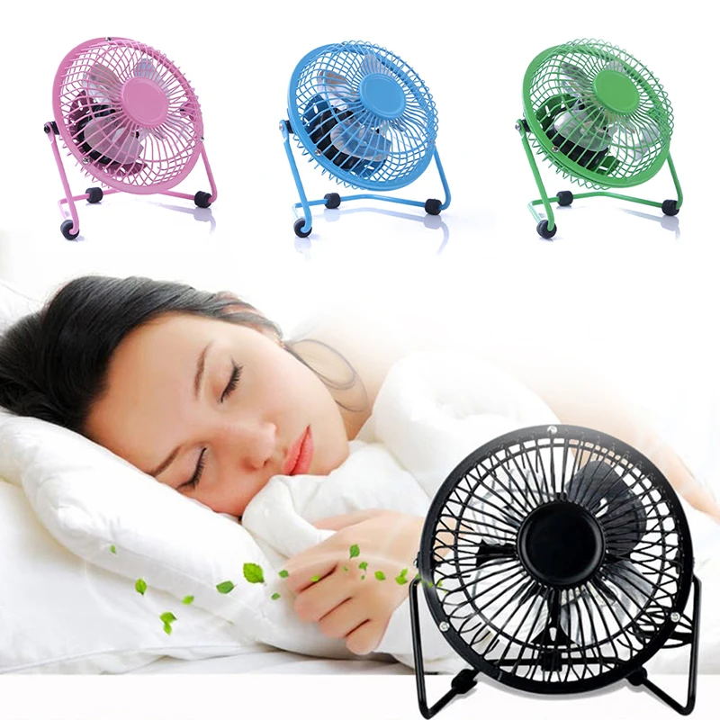 Practical Rotating Usb Powered Metal Electric Mini Desk Fan Mini Desktop Fans Portable Fan for Laptop Notebook Practical
Practical Rotating Usb Powered Metal Electric Mini Desk Fan Mini Desktop Fans Portable Fan for Laptop Notebook Practical