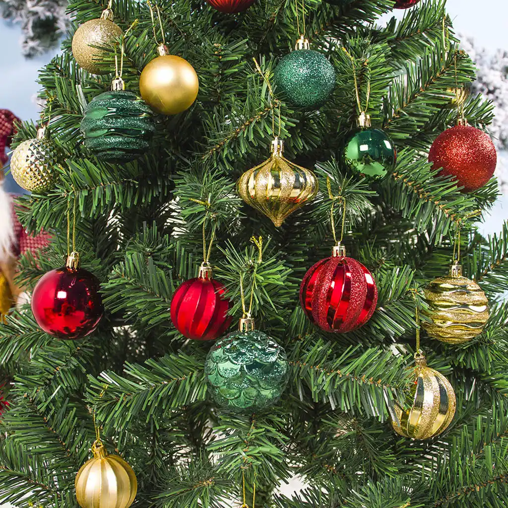 decoration christmas decorative ball colored pendant ornaments