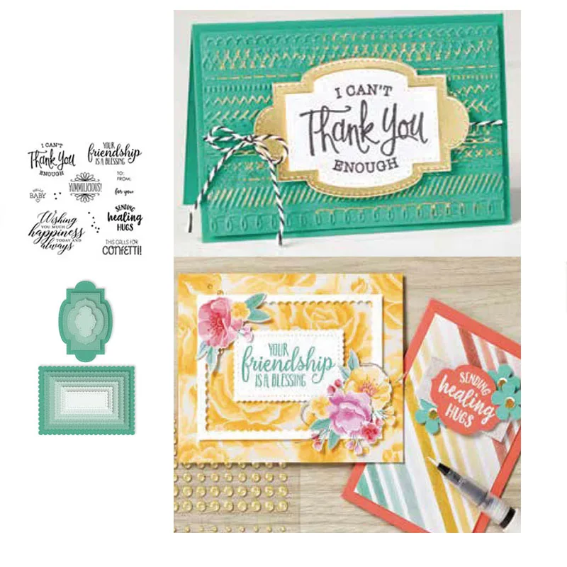 JC Cutting Dies and Stamps Thank you Phrase Border Background Scrapbooking Craft Dies Cut Stencil Card Making Album Sheet Decor
JC Cutting Dies and Stamps Thank you Phrase Border Background Scrapbooking Craft Dies Cut Stencil Card Making Album Sheet Decor