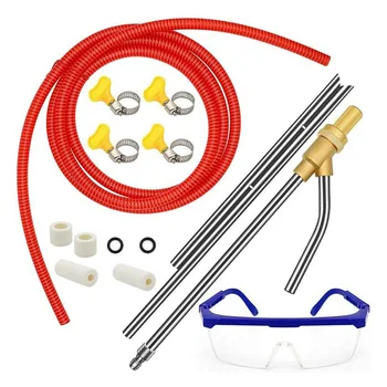Pressure Washer Sandblasting Kit,Wet Sandblaster Attachment,5000 PSI,1/4 In Rubber Bands Ceramic Nozzles
Pressure Washer Sandblasting Kit,Wet Sandblaster Attachment,5000 PSI,1/4 In Rubber Bands Ceramic Nozzles