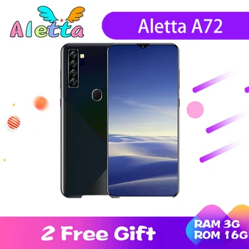 ALETTA A72 Plus 6.7 inch 3+16GB Face ID/Touch ID Android 10.0 Mobile Phones 2MP Front+5MP Rear 5000mAh Quad Core Smart Phone
ALETTA A72 Plus 6.7 inch 3+16GB Face ID/Touch ID Android 10.0 Mobile Phones 2MP Front+5MP Rear 5000mAh Quad Core Smart Phone