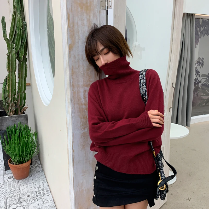 adishree 2019 woman winter 100% Cashmere sweaters and auntmun knitted Pullovers High Quality Warm Female thickening Turtleneck
adishree 2019 woman winter 100% Cashmere sweaters and auntmun knitted Pullovers High Quality Warm Female thickening Turtleneck