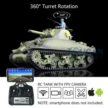 Henglong 1/16 6.0 Plastic M4A3 Sherman RC Tank 3898 360 Turret FPV Gearbox TH16221
Henglong 1/16 6.0 Plastic M4A3 Sherman RC Tank 3898 360 Turret FPV Gearbox TH16221