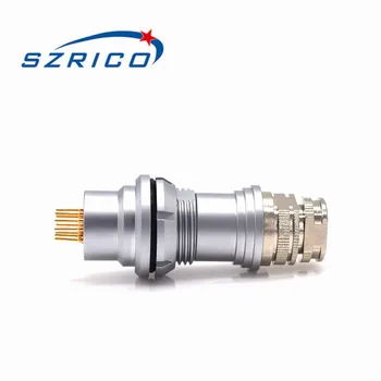 1F Series Fischer short Conenctor 2 3 4 5 6 7 8 10 12 14 16 Male Plug and Female Socket Metal Cable Connector
1F Series Fischer short Conenctor 2 3 4 5 6 7 8 10 12 14 16 Male Plug and Female Socket Metal Cable Connector