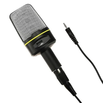 Home Desktop Recording 3.5mm With Stand PC Laptop Gaming Condenser Microphone Handheld Adjustable Angle Online Chatting Podcast 
Home Desktop Recording 3.5mm With Stand PC Laptop Gaming Condenser Microphone Handheld Adjustable Angle Online Chatting Podcast