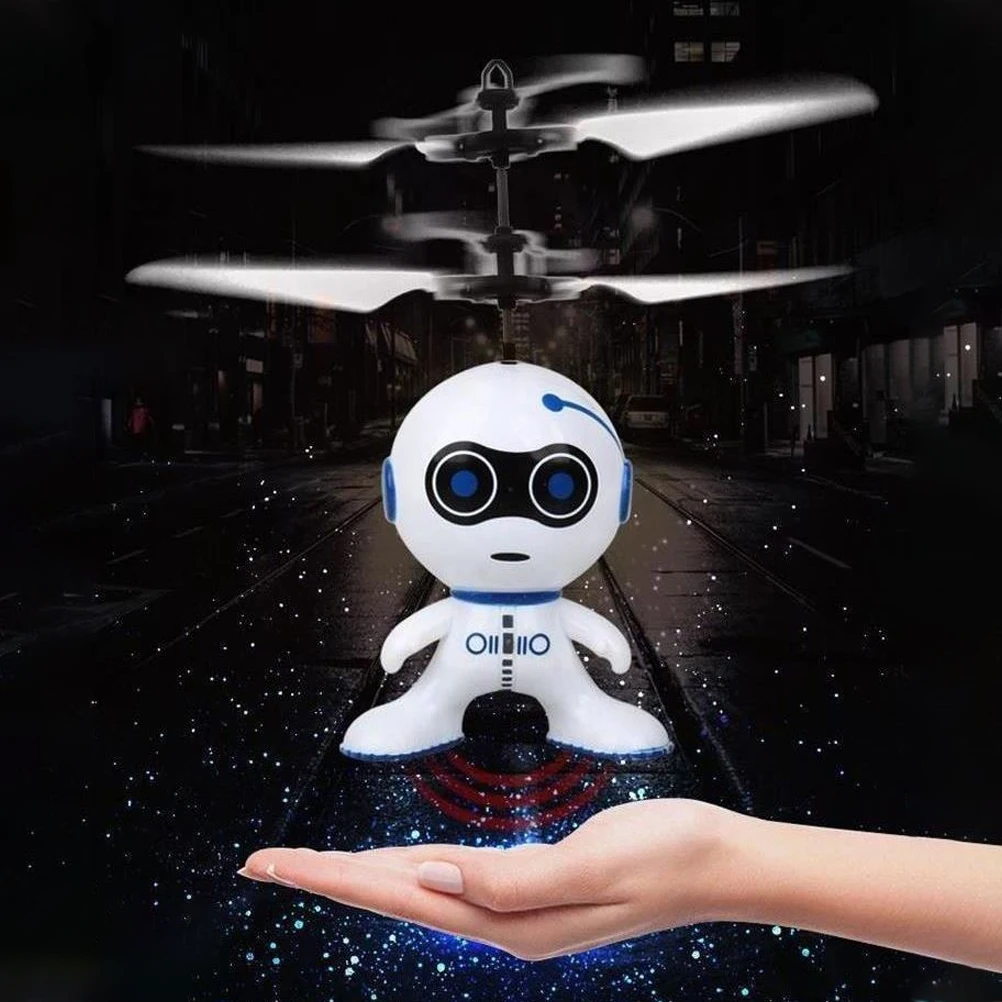Gesture Sensing Aircraft Children Charging Remote Control Flying Suspension Electric Robot Toy
Gesture Sensing Aircraft Children Charging Remote Control Flying Suspension Electric Robot Toy