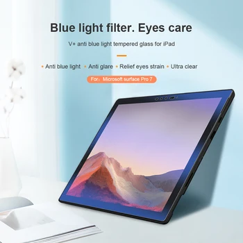 Nillkin Screen Protector High Quality Luxury Eye Anti Glare Blue Light Filter For Microsoft Surface Pro 7 Good hand feeling Nice
Nillkin Screen Protector High Quality Luxury Eye Anti Glare Blue Light Filter For Microsoft Surface Pro 7 Good hand feeling Nice
