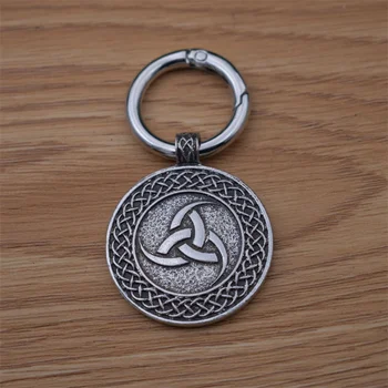 12pcs Round Trinity Pendant Keychain Triangle Knot Cross Valknut Symbol of Power Keyring Jewlry Gifts
12pcs Round Trinity Pendant Keychain Triangle Knot Cross Valknut Symbol of Power Keyring Jewlry Gifts