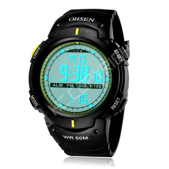 Simple Street Style Cool All Black Young Multi Functional Big Dial Display Mens Boys Sports Army Wrist Watch
Simple Street Style Cool All Black Young Multi Functional Big Dial Display Mens Boys Sports Army Wrist Watch