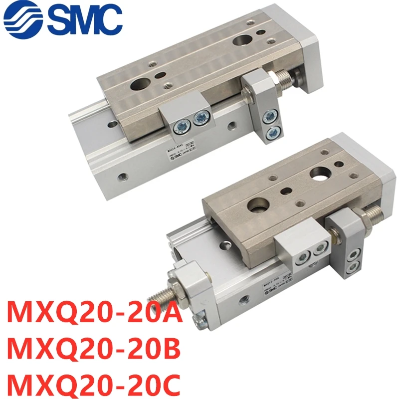 

MXQ20-20 MXQ20L-20 MXQ20-20A MXQ20-20AS MXQ20-20AT MXQ20-20B MXQ20-20C NEW SMC Original genuine Slide guide cylinder Pneumatic