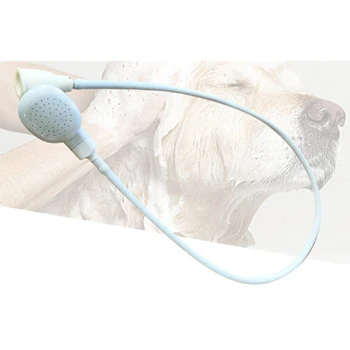 1pc Single Wide Tap Bath Sink Shower Head Home Bath Spray Hose Connector Mixer Head Pet Tap Shower Heads
