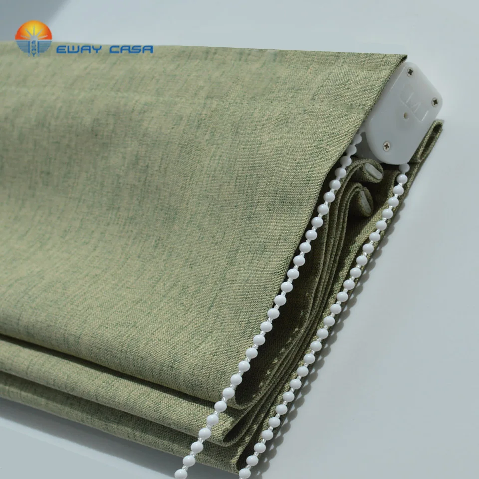 EWAY CASA 100% Blackout 2 Layer Bonded Fabrics Waterproof Roman Shades Window Plain Roman Curtain Blinds For Bedroom RB_D201811
EWAY CASA 100% Blackout 2 Layer Bonded Fabrics Waterproof Roman Shades Window Plain Roman Curtain Blinds For Bedroom RB_D201811