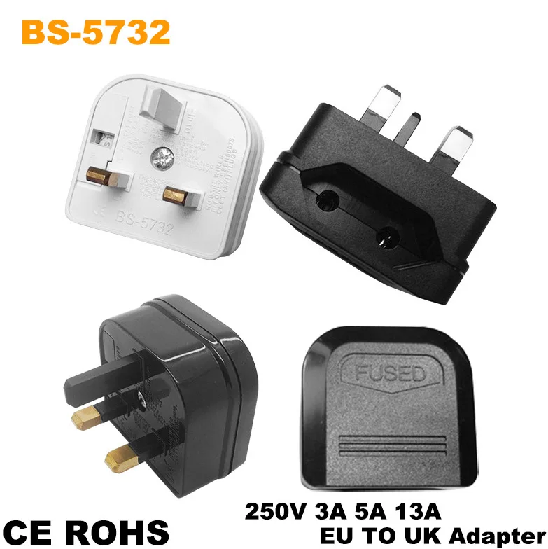 Euro Eu 2 Pin To Uk 3Pin Power Socket Travel Plug Adapter Universal Charging 3Pin Power Plug Adapter Converter TXTB1
Euro Eu 2 Pin To Uk 3Pin Power Socket Travel Plug Adapter Universal Charging 3Pin Power Plug Adapter Converter TXTB1