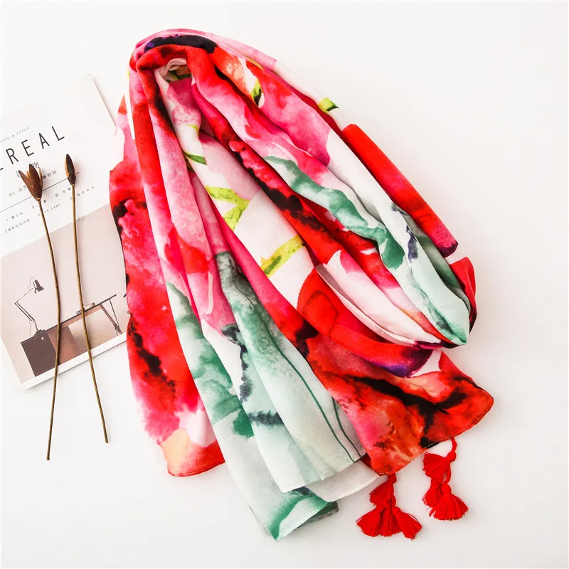 H3962d1f5493b4550a81dd2bc98b44d17C Spring Long Bohemian Head Scarf H3962d1f5493b4550a81dd2bc98b44d17C