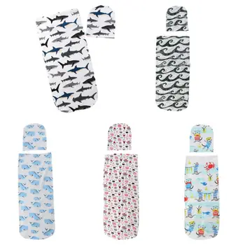 Newborn Baby Sleeping Bag Hat Set Cartoon Printing Child Infants Wrap Swaddle Head Cap Shower Gifts
Newborn Baby Sleeping Bag Hat Set Cartoon Printing Child Infants Wrap Swaddle Head Cap Shower Gifts