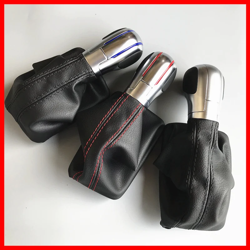 DSG Real Leather & BLACK Suede Gear Shift knob For GOLF 7 Car Accessories 
DSG Real Leather & BLACK Suede Gear Shift knob For GOLF 7 Car Accessories