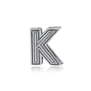 Charms 925 Silver Original Fit Pandora Reflexions Bracelets Sterling Letter K Clip Charm Beads for diy Women Jewlry
Charms 925 Silver Original Fit Pandora Reflexions Bracelets Sterling Letter K Clip Charm Beads for diy Women Jewlry
