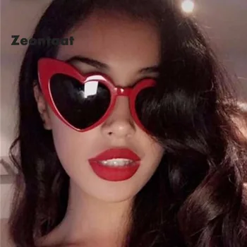 1Zeontaat Sexy Heart Sunglasses for Ladies Fashion UV400 Red Black Colour Love Shaped Oversized Sun Glasses Gafas
1Zeontaat Sexy Heart Sunglasses for Ladies Fashion UV400 Red Black Colour Love Shaped Oversized Sun Glasses Gafas