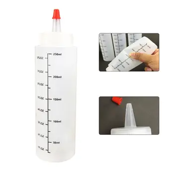 Kitchen Needle Bottle 250ml8oz Squeeze Plastic Bottle Salad Dressing Bottle Squeeze Bottle Kitchen Tool Accessories (6 Pack)
Kitchen Needle Bottle 250ml8oz Squeeze Plastic Bottle Salad Dressing Bottle Squeeze Bottle Kitchen Tool Accessories (6 Pack)