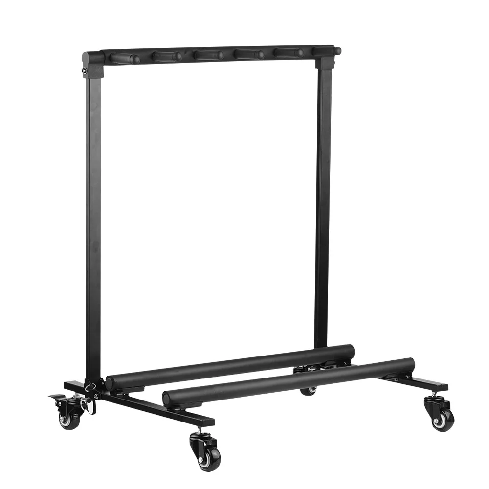Hot New Flanger Universal Display Rack Detachable Guitars Stand 5 Holders with Wheels and None Slip Rubber Padding for Acoustic
Hot New Flanger Universal Display Rack Detachable Guitars Stand 5 Holders with Wheels and None Slip Rubber Padding for Acoustic