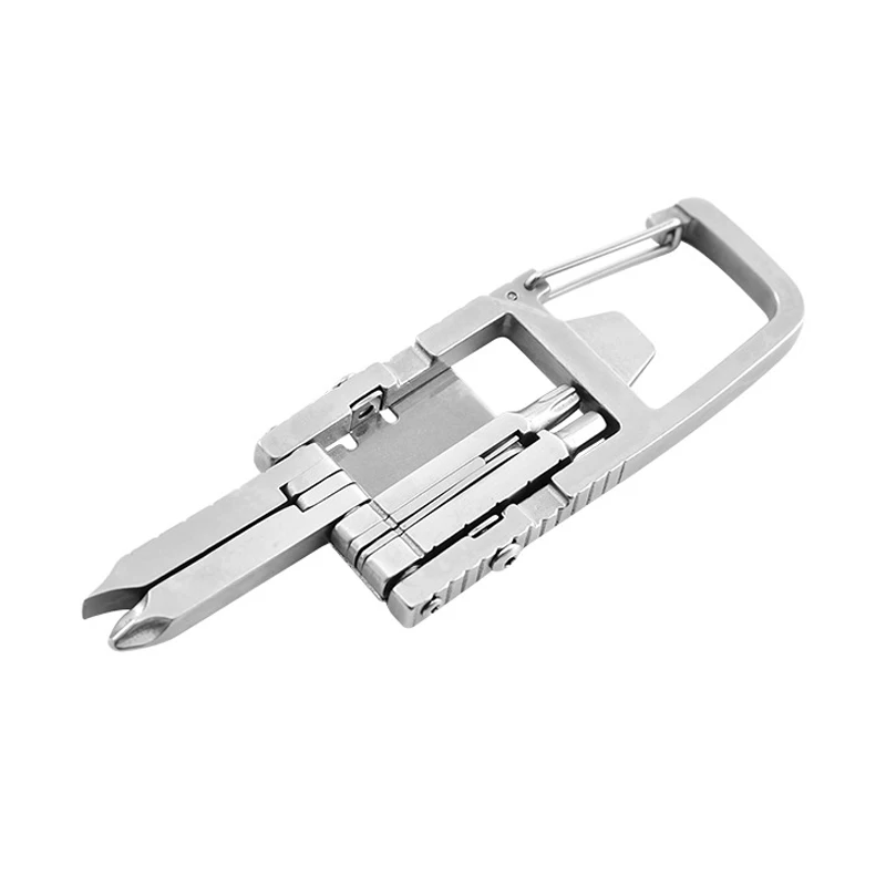 Multifunctional Small Tool With Batch Stainless Steel Tool Combination Hand Tool Easy To Carry Mobile Phone Holder Bottle Opener
Multifunctional Small Tool With Batch Stainless Steel Tool Combination Hand Tool Easy To Carry Mobile Phone Holder Bottle Opener