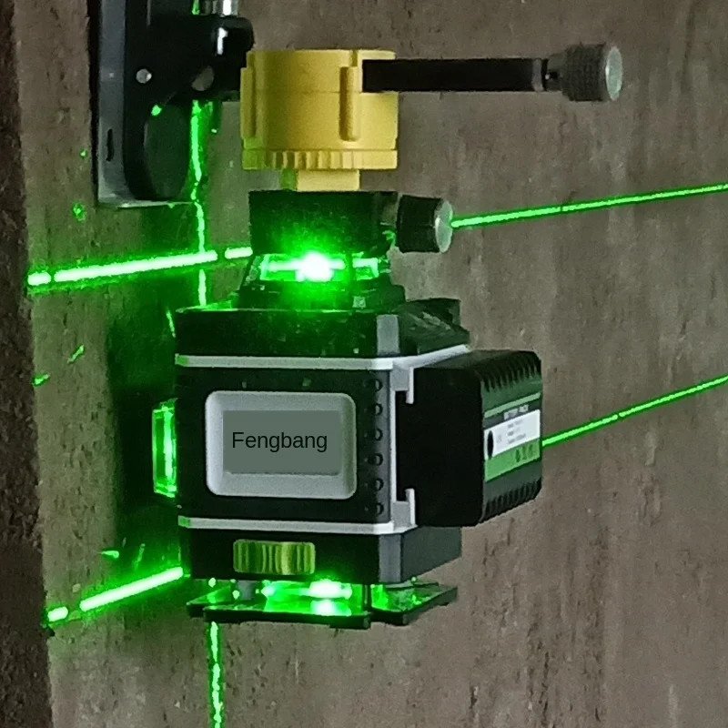 Infrared laser 12 line liquid level meter flashing green high precision water level automatic blue light thin line kit hot sale
Infrared laser 12 line liquid level meter flashing green high precision water level automatic blue light thin line kit hot sale