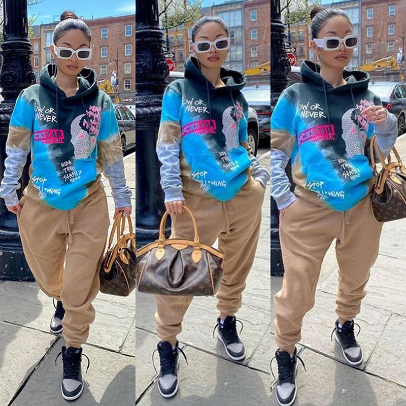 Lounge Wear Patchwork Print Velvet Hoodies Full Sleeve Two Piece Set for Women Fashion Loose Trousers Matching Sets
Lounge Wear Patchwork Print Velvet Hoodies Full Sleeve Two Piece Set for Women Fashion Loose Trousers Matching Sets
