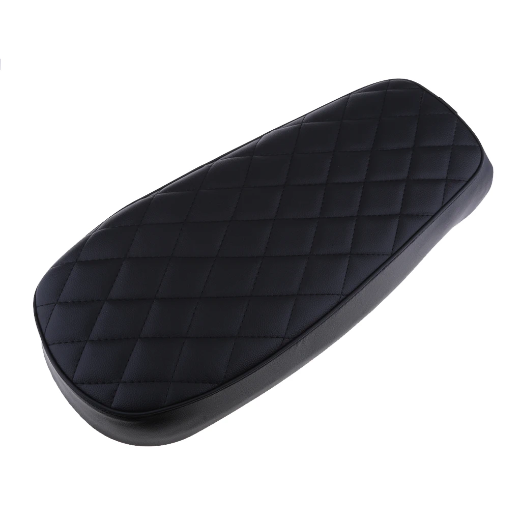 Cafe Racer Seat Diamond Checkered Pattern Flat Saddle Long Seats for Honda Cafe Racer Seat Diamond Checkered Pattern Flat Saddle Long Seats for Honda