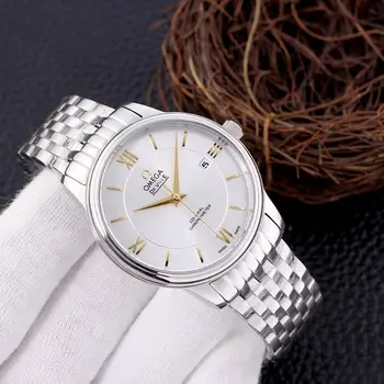 Omega- Luxury automatic stainless steel wristwatch classic business fashion casual men's watch 15 
Omega- Luxury automatic stainless steel wristwatch classic business fashion casual men's watch 15