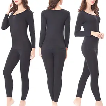 Women Autumn Winter Warm Leisure Blouse Top Long Pants Thermal Underwear Set Outfit
Women Autumn Winter Warm Leisure Blouse Top Long Pants Thermal Underwear Set Outfit