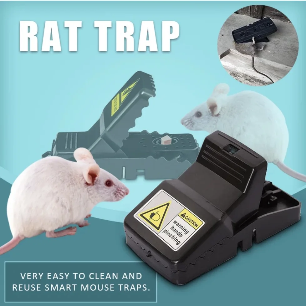 High Qulity Reusable Rat Catching Mice Mouse Traps Mousetrap Bait Snap Spring Rodent Catcher Pest Control
High Qulity Reusable Rat Catching Mice Mouse Traps Mousetrap Bait Snap Spring Rodent Catcher Pest Control