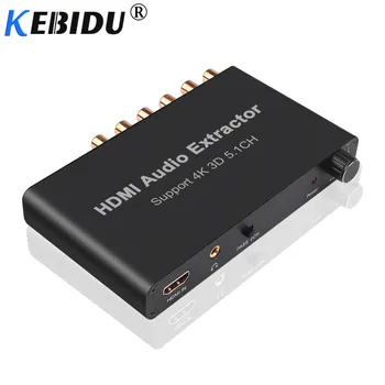 Kebidu HDMI Audio Extractor Support 4K 3D 5.1CH Amplifier Analog Converter for PS4 DVD Player US EU Plug For Multimedia
Kebidu HDMI Audio Extractor Support 4K 3D 5.1CH Amplifier Analog Converter for PS4 DVD Player US EU Plug For Multimedia