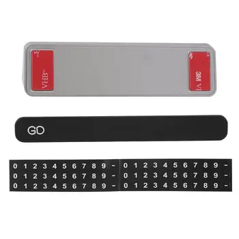 Creative Universal Car Temporary Parking Card Phone Number Card Car Sticker Privacy Protection Car Interior Supplies
Creative Universal Car Temporary Parking Card Phone Number Card Car Sticker Privacy Protection Car Interior Supplies