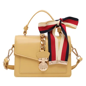 Women's Shoulder Bag High-quality Chain Handbag Fashion Small Square Bag PU Scarf Wide Shoulder Strap Crossbody Bag 2020 New
Women's Shoulder Bag High-quality Chain Handbag Fashion Small Square Bag PU Scarf Wide Shoulder Strap Crossbody Bag 2020 New