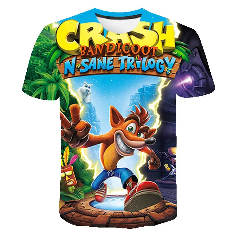 Летняя 3D футболка, повседневная мужская, женская, Детская уличная одежда с коротким рукавом, модная футболка с японскими играми, полосатая п...
Летняя 3D футболка, повседневная мужская, женская, Детская уличная одежда с коротким рукавом, модная футболка с японскими играми, полосатая п...