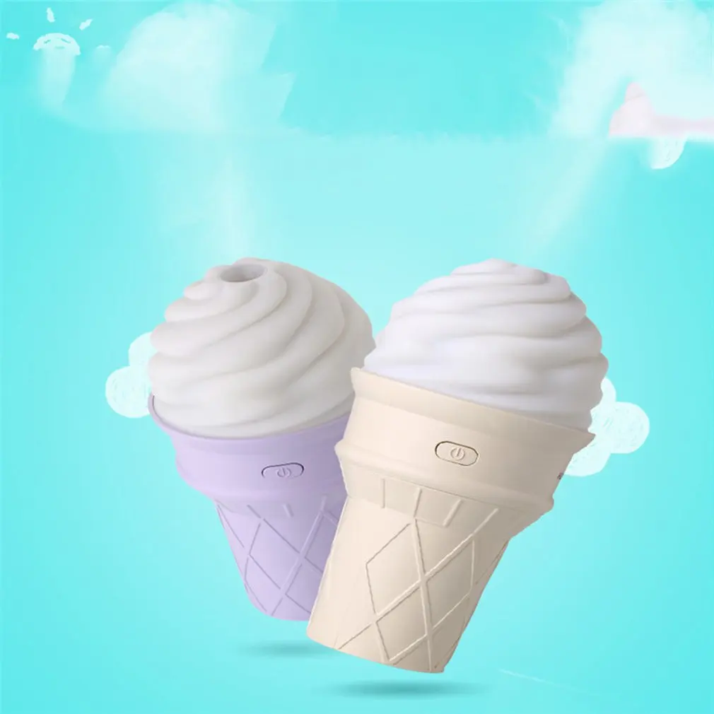 Cute Ice Cream Moisturizing Lamp Humidifier LED Humidifier Air Diffuser Purifier Atomizer Refreshing Freshener
Cute Ice Cream Moisturizing Lamp Humidifier LED Humidifier Air Diffuser Purifier Atomizer Refreshing Freshener