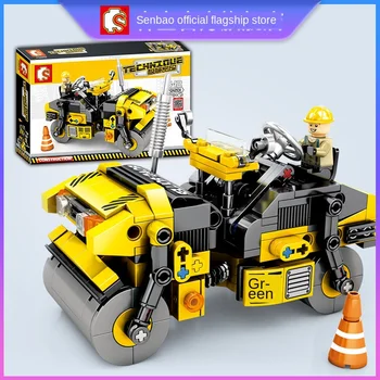 Senbao Building Block Technology Machinery Series Double Steel Wheel Roller Compatible Lego Block Toy
Senbao Building Block Technology Machinery Series Double Steel Wheel Roller Compatible Lego Block Toy