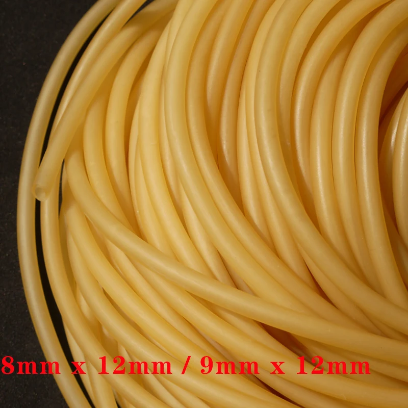 ID 8mm 9mm x 12mm OD Nature Latex Rubber Hose Flexible Pipe High Resilient Elastic Surgical Medical Tube Soft Slingshot Catapult
ID 8mm 9mm x 12mm OD Nature Latex Rubber Hose Flexible Pipe High Resilient Elastic Surgical Medical Tube Soft Slingshot Catapult