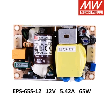 Taiwan MEAN WELL PCB Type Single Output Power supply EPS-65S-12 65W 12v 5.42A high efficiency small volume bare board
Taiwan MEAN WELL PCB Type Single Output Power supply EPS-65S-12 65W 12v 5.42A high efficiency small volume bare board
