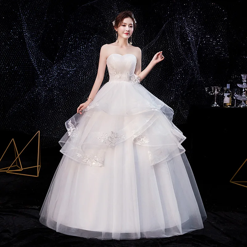 2019 Rushed Robe De Cocktail Courte The New 2020 Wedding Dress Strapless Bridal With Fashion Simple Korean D64 Flower Princess
2019 Rushed Robe De Cocktail Courte The New 2020 Wedding Dress Strapless Bridal With Fashion Simple Korean D64 Flower Princess